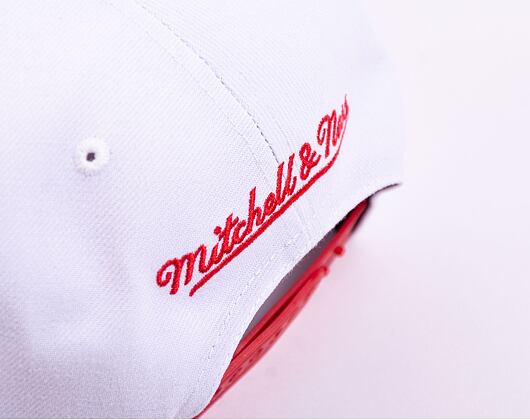 Kšiltovka Mitchell & Ness Branded Sharktooth Snapback Branded Red / White