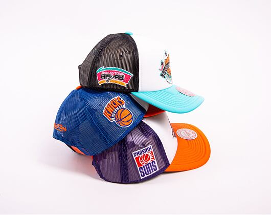 Kšiltovka Mitchell & Ness NBA Party Time Trucker Snapback Hwc San Antonio Spurs White