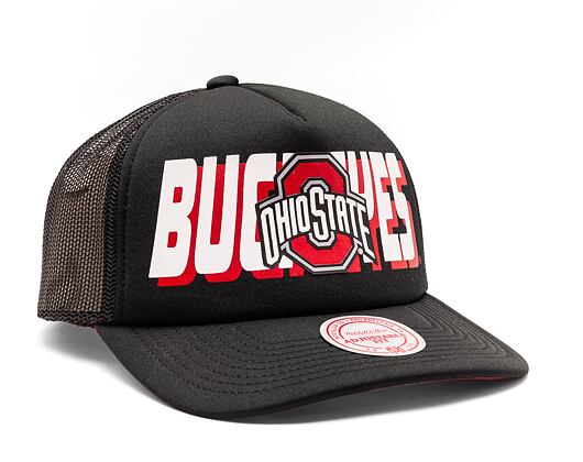 Kšiltovka Mitchell & Ness NCAA Billboard Trucker Snapback Ohio State Black