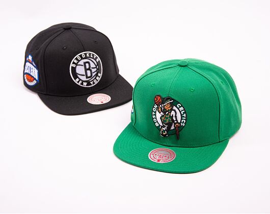 Kšiltovka Mitchell & Ness NBA Conference Patch Snapback Boston Celtics Green