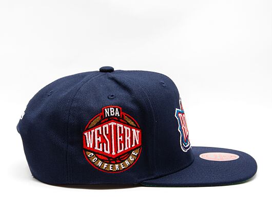 Kšiltovka Mitchell & Ness NBA Conference Patch Snapback Hwc Houston Rockets Navy
