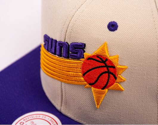 Kšiltovka Mitchell & Ness NBA Sail 2 Tone Snapback Hwc Phoenix Suns Off White