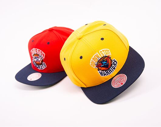 Kšiltovka Mitchell & Ness NBA Breakthrough Snapback Hwc Golden State Warriors Yellow