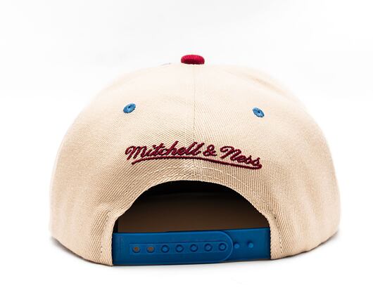 Kšiltovka Mitchell & Ness NHL Pop Panel Snapback Colorado Avalanche Off White