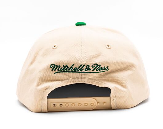 Kšiltovka Mitchell & Ness NBA Reframe Retro Snapback Hwc Boston Celtics Off White