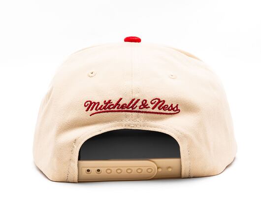Kšiltovka Mitchell & Ness NBA Reframe Retro Snapback Hwc Miami Heat Off White