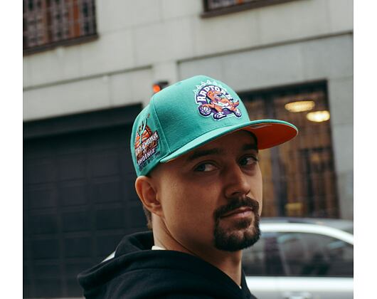 Kšiltovka Mitchell & Ness NBA Desert Green Snapback Hwc Toronto Raptors Teal
