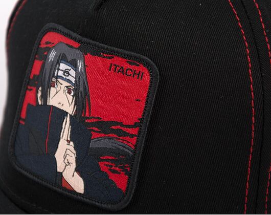 Kšiltovka Capslab - Trucker Naruto - Itachi Clouds - Black