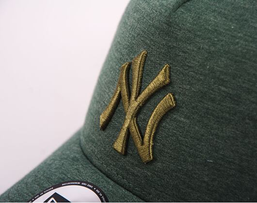 Kšiltovka New Era 9FORTY A-Frame Trucker MLB Jersey Essential Trucker New York Yankees New Olive