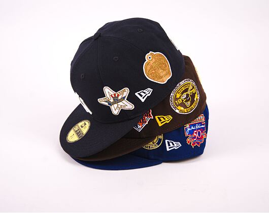 Kšiltovka New Era 59FIFTY MLB Coops Multi Patch New York Yankees Team Color / White