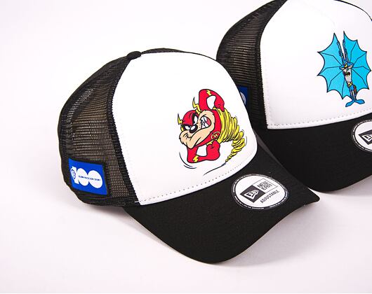 Kšiltovka New Era Trucker The Flash White/Black