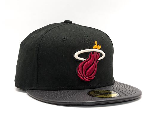 Kšiltovka New Era 59FIFTY Tone Down Team Miami Heat Fitted Team Color/Black