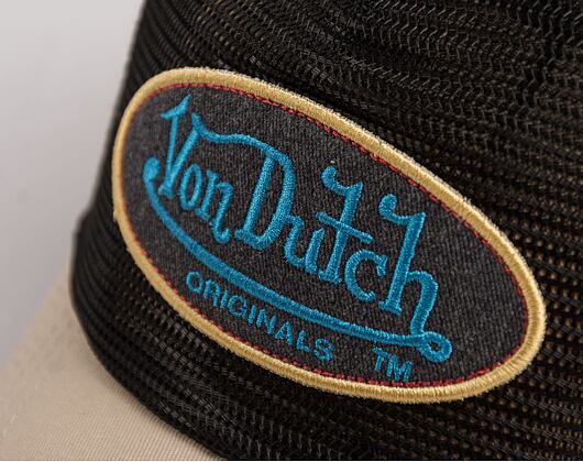 Kšiltovka Von Dutch Trucker Boston Mesh Black