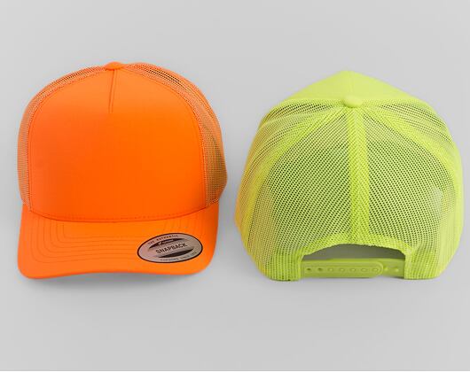 Kšiltovka Yupoong Neon Retro Trucker Neonyellow