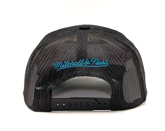 Kšiltovka Mitchell & Ness Nhl Gold Leaf Trucker Sharks Black