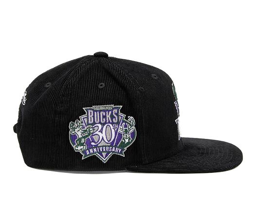 Kšiltovka Mitchell & Ness Nba Black Cord Snapback Hwc Bucks Black