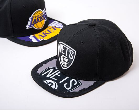 Kšiltovka Mitchell & Ness NBA Munch Time Snapback Nets Black
