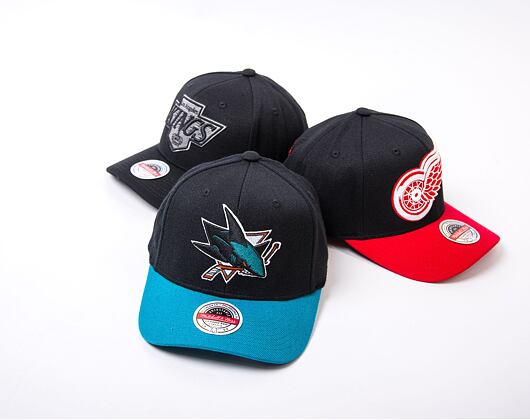 Kšiltovka Mitchell & Ness NHL Team 2 Tone Cr Sharks Black