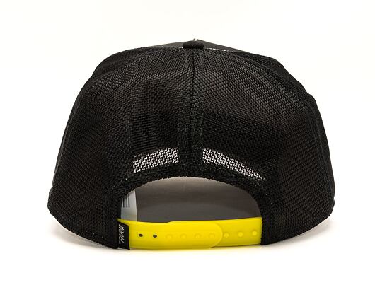 Kšiltovka Goorin - 'Glow Cats Pack' - Everything the Light Touches - Black / Glow Yellow