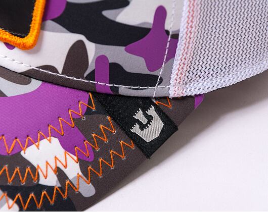 Kšiltovka Goorin - 'Paintball Pack' - Lil Strange Duck - Purple Camo