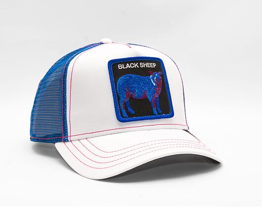 Kšiltovka Goorin - 'Acid Trip Pack' - Sheep Trip - White / Blue