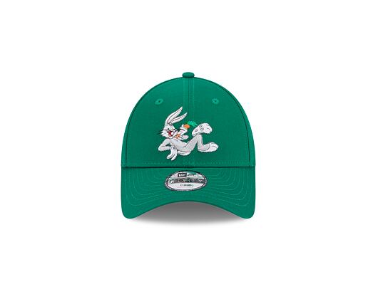 Dětská Kšiltovka New Era 9FORTY Kids Looney Tunes Bugs Bunny Kelly Green / Gray