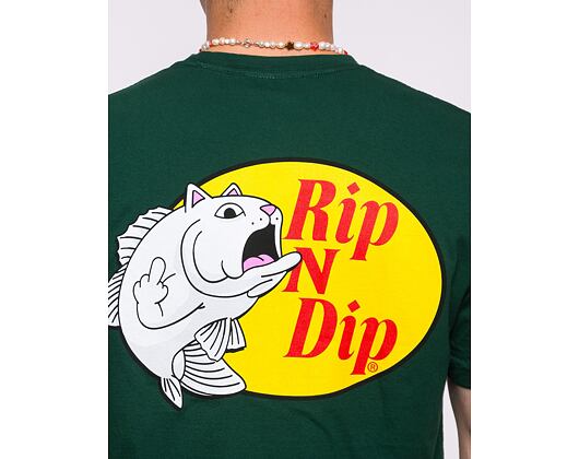 Triko RIP N DIP Catfish Tee (Hunter Green) RND10085