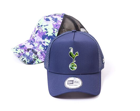 Kšiltovka New Era 9FORTY A-Frame Trucker Iridescent Tottenham Hotspur FC Light Navy