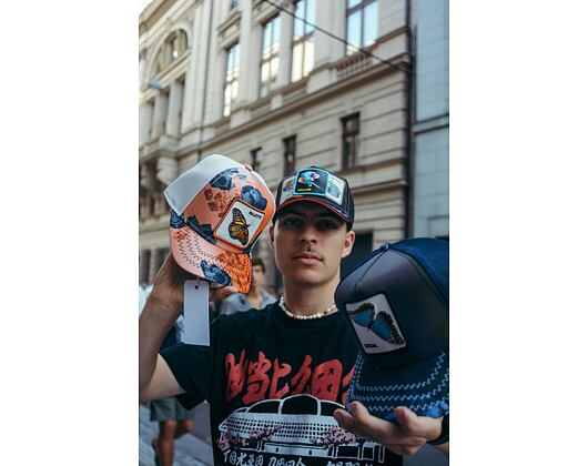 Kšiltovka Goorin - 'Drip Pack' - RrollinG - Black / Turquoise
