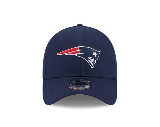 Kšiltovka New Era 39THIRTY NFL Comfort New England Patriots Oceanside Blue / Front Door Red