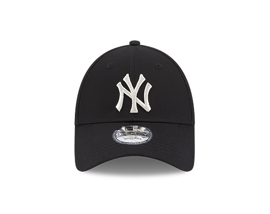 Dámská Kšiltovka New Era 9FORTY Womens MLB Metallic Logo New York Yankees Black / Metallic Silver