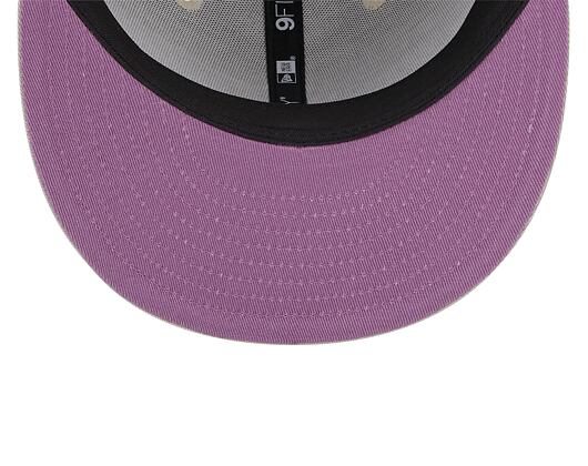 Kšiltovka New Era 9FIFTY MLB Side Patch New York Yankees Stone / Orange Glaze
