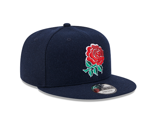 Kšiltovka New Era 9FIFTY Wool Rose Rugby Football Union Night Shift Navy