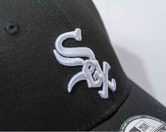Kšiltovka New Era 9FORTY MLB Team Side Patch Chicago White Sox Black / Optic White