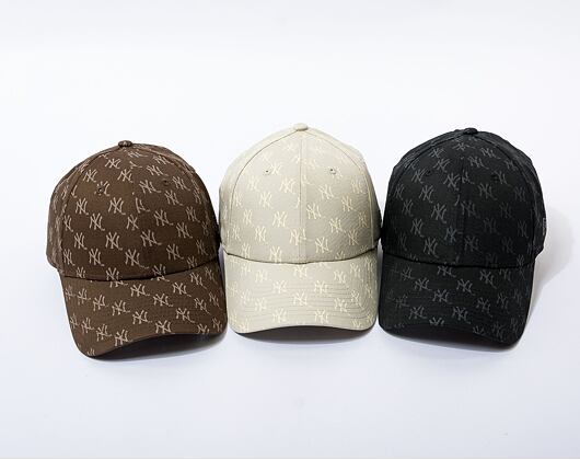 Kšiltovka New Era 9FORTY MLB Monogram New York Yankees Walnut