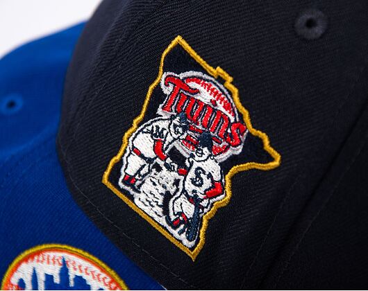 Kšiltovka New Era 59FIFTY MLB "Varsity Pin & Sidepatch" Minnesota Twins Cooperstown