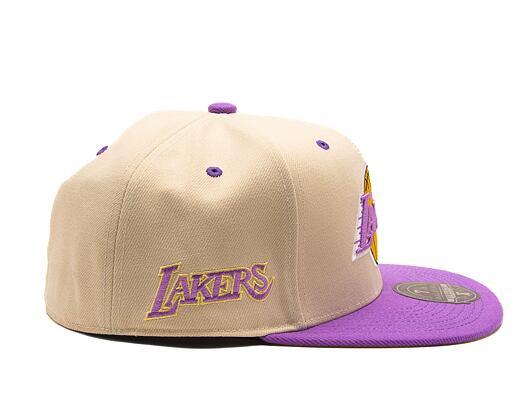 Kšiltovka Mitchell & Ness NBA Los Angeles Lakers Hop On Fitted off white