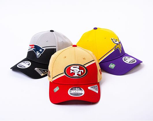 Kšiltovka New Era 9FORTY Stretch-Snap NFL Sideline 23 San Francisco 49ers Team Colors