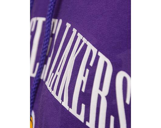 Mikina New Era NBA Logo Oversized Hoody Los Angeles Lakers Purple / Gold