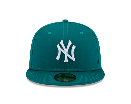 Kšiltovka New Era 59FIFTY MLB League Essential 5 New York Yankees Malachite / White