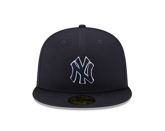 Kšiltovka New Era 59FIFTY MLB Team Outline 5 New York Yankees Navy / White