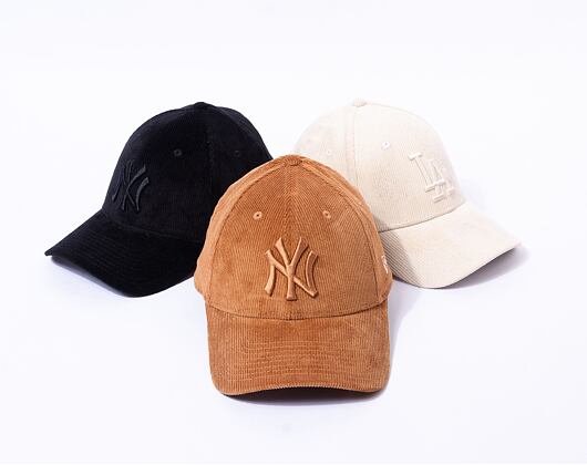 Kšiltovka New Era 9FORTY MLB Cord New York Yankees Toasted Peanut