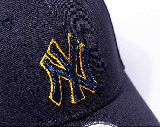 Kšiltovka New Era 9FORTY MLB Team Outline New York Yankees Navy / Mellow Yellow