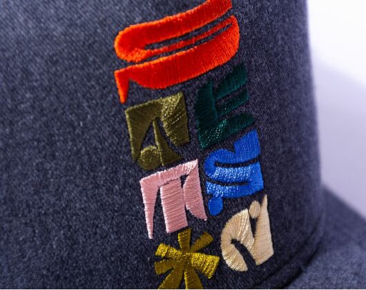 Kšiltovka Stetson Trucker Cap Melange Stetson x The Feebles Grey/MC