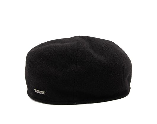 Bekovka Stetson Ivy Cap Wool/Cashmere Black