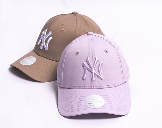Dámská Kšiltovka New Era - MLB Essential 9FORTY - NY Yankees - Lila