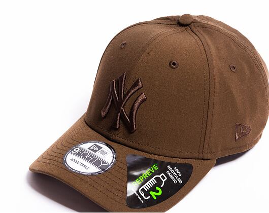 Kšiltovka New Era 9FORTY MLB Repreve Outline New York Yankees Walnut Brown / Walnut Brown