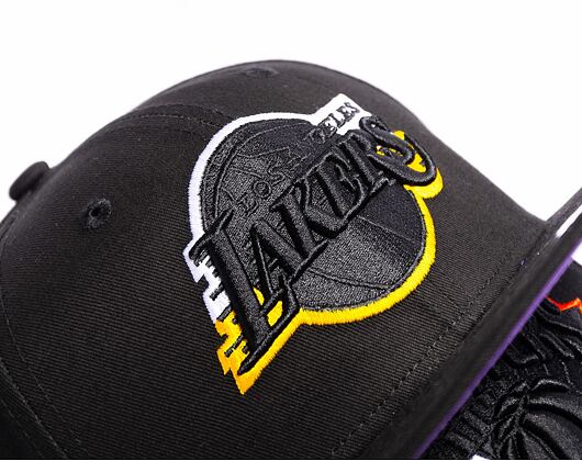 Kšiltovka New Era 9FIFTY NBA Split Logo Los Angeles Lakers Black / Purple