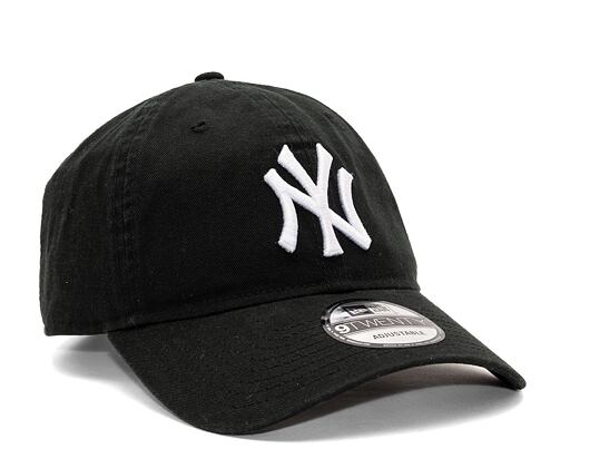 Kšiltovka New Era 9TWENTY MLB League Essential New York Yankees Black / White