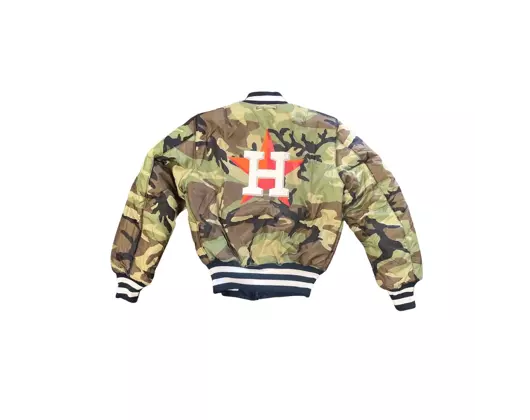 Bunda New Era × Alpha Industries MA-1 OG Jacket Houston Astros